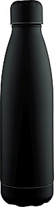 Recycled drinking bottle 700 ml Breeze, black