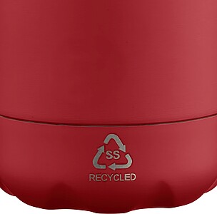 Recycled drinking bottle 700 ml Breeze, burgundy