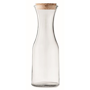 Recycled glass carafe