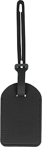 Recycled luggage tracking tag Isen, black