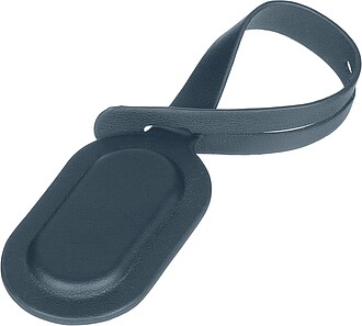 Recycled luggage tracking tag Kaia, blue