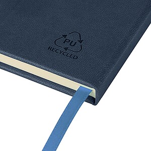 Recycled notebook A5 Bloom, blue
