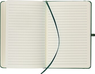 Recycled notebook A5 Bloom, green