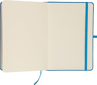 Recycled notebook A5 Bloom, light blue
