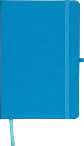 Recycled notebook A5 Bloom, light blue
