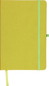 Recycled notebook A5 Bloom, lime
