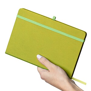 Recycled notebook A5 Bloom, lime