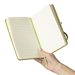 Recycled notebook A5 Bloom, lime