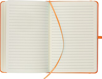 Recycled notebook A5 Bloom, orange