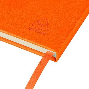 Recycled notebook A5 Bloom, orange