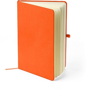Recycled notebook A5 Bloom, orange