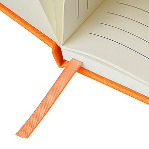 Recycled notebook A5 Bloom, orange