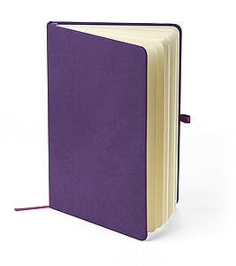 Recycled notebook A5 Bloom, purple