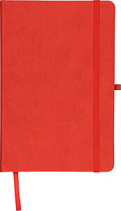 Recycled notebook A5 Bloom, red