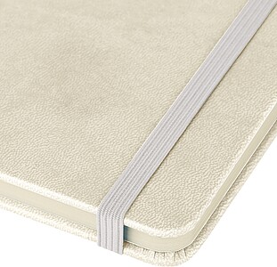 Recycled notebook A5 Bloom, white