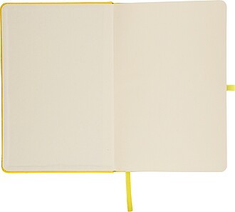 Recycled notebook A5 Bloom, yellow