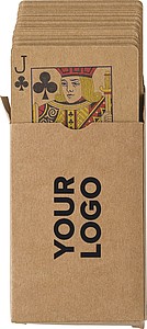 Recycled paper playing cards