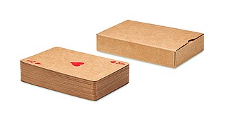 Recycled paper playing cards
