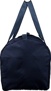 Recycled polycotton (330 gsm) duffle bag Tian, blue