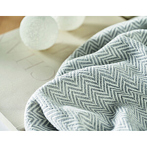 Recycled polycotton blanket
