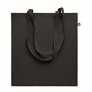 Recycled post-consumer cotton shopping bag