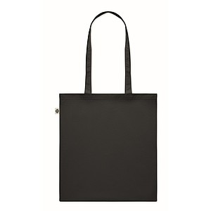 Recycled post-consumer cotton shopping bag