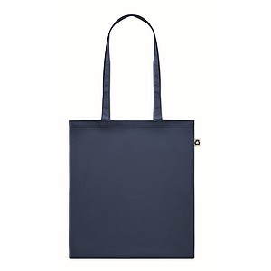 Recycled post-consumer cotton shopping bag