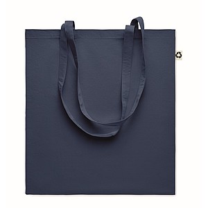 Recycled post-consumer cotton shopping bag