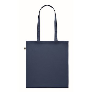 Recycled post-consumer cotton shopping bag