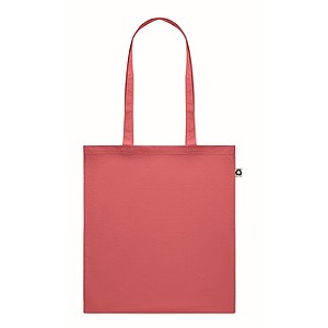 Recycled post-consumer cotton shopping bag