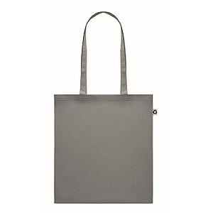 Recycled post-consumer cotton shopping bag