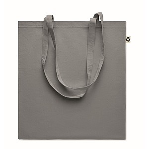 Recycled post-consumer cotton shopping bag
