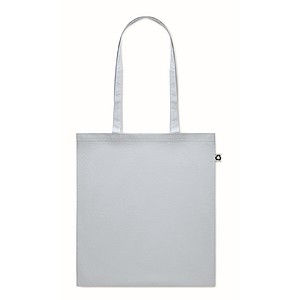 Recycled post-consumer cotton shopping bag