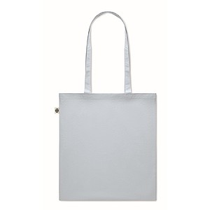 Recycled post-consumer cotton shopping bag