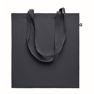 Recycled post-consumer cotton shopping bag