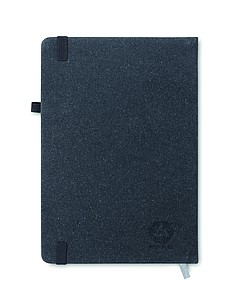 Recycled PU A5 lined notebook