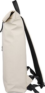 Recycled PU backpack Naiya, beige