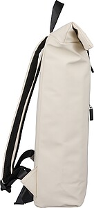 Recycled PU backpack Naiya, beige