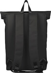 Recycled PU backpack Naiya, black