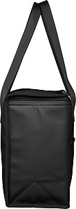 Recycled PU cooler bag Adira, black