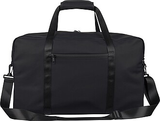 Recycled PU duffle bag Mirae, black