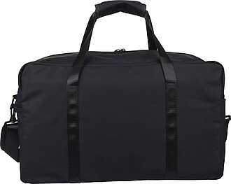 Recycled PU duffle bag Mirae, black