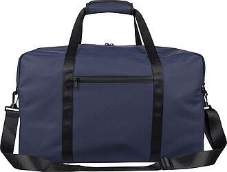 Recycled PU duffle bag Mirae, blue