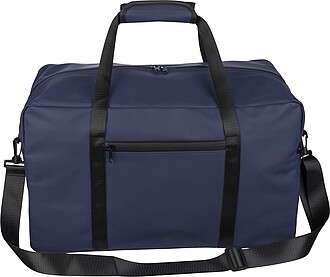Recycled PU duffle bag Mirae, blue
