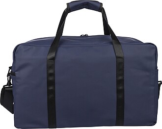 Recycled PU duffle bag Mirae, blue