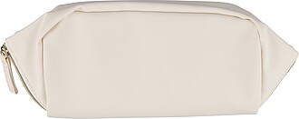 Recycled PU toilet bag Alon, beige