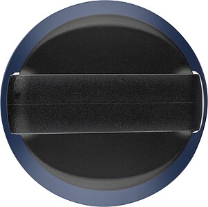 Recycled stainless steel double-walled bottle (600 ml) Mace, blue