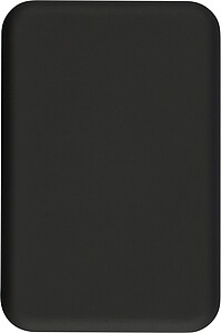 Recycled wireless charger powerbank Meno, black