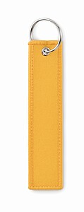 Remove before flight key ring, yellow