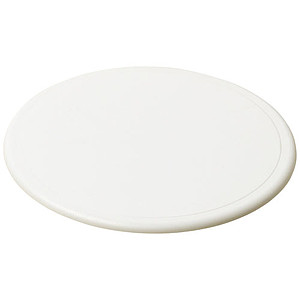 Renzo round plastic coaster